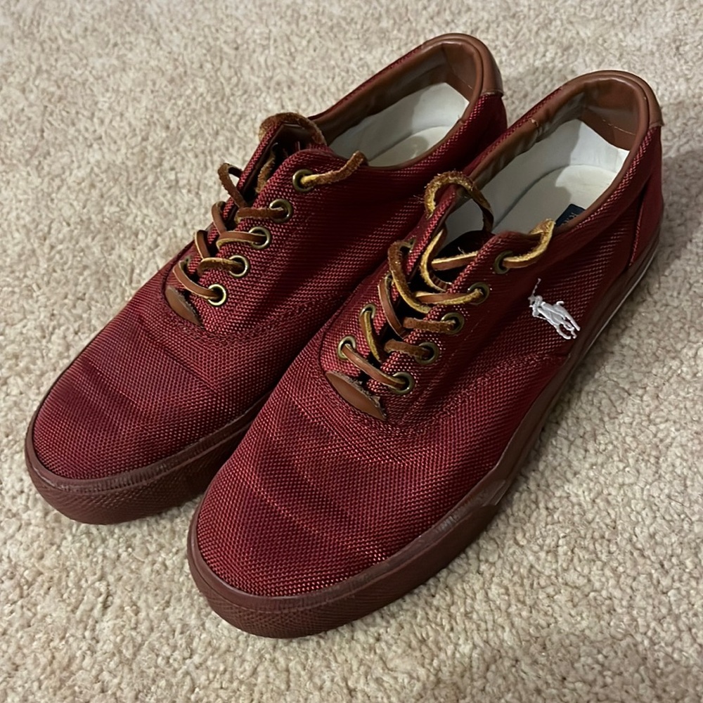 Ralph Lauren Shoes. Red / Burgundy